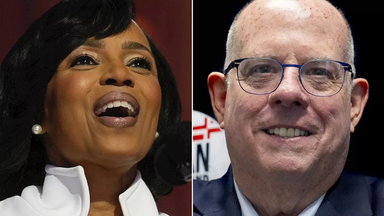 Hogan and Alsobrooks face off in Maryland race that could sway US Senate control