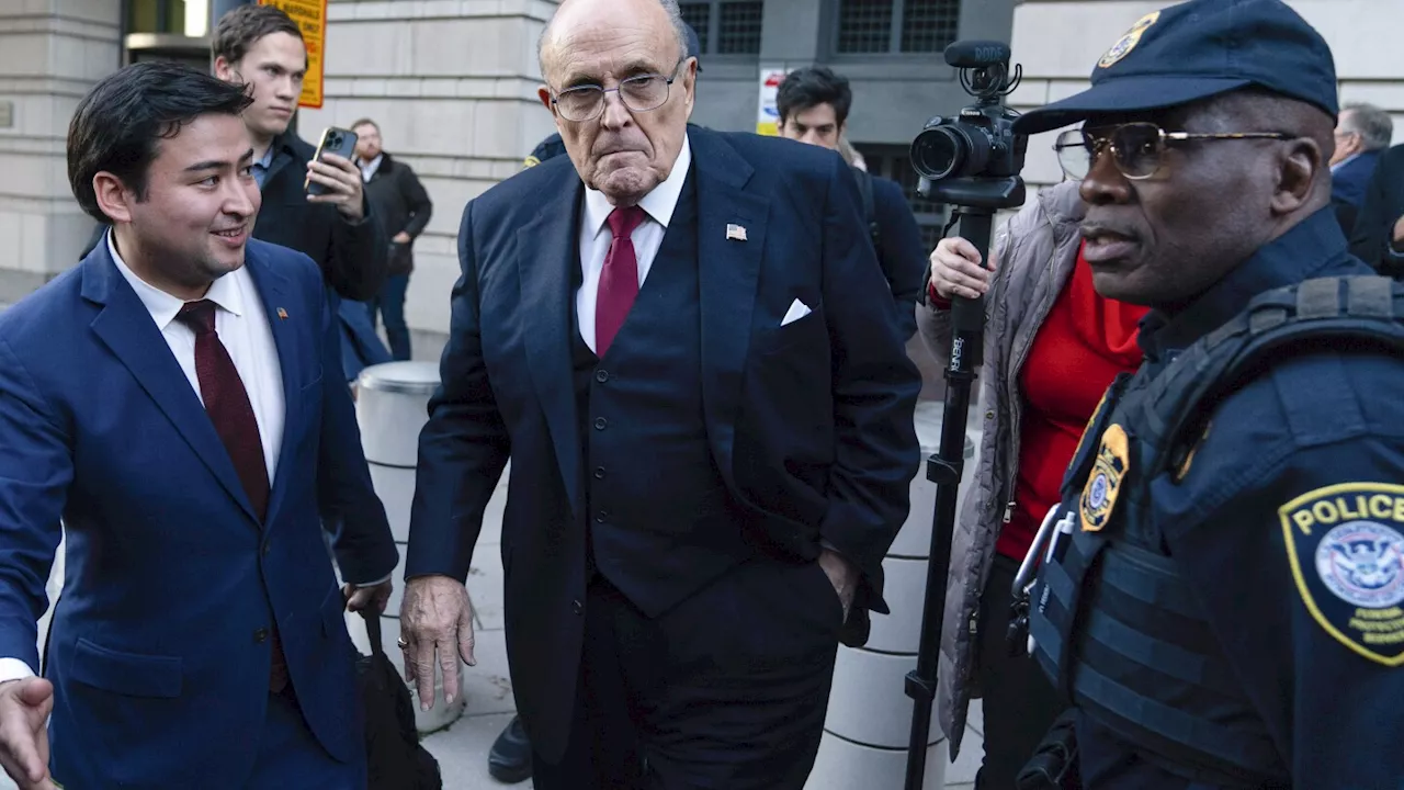 Rudy Giuliani cleared out his apartment weeks before court deadline to turn over assets, lawyers say