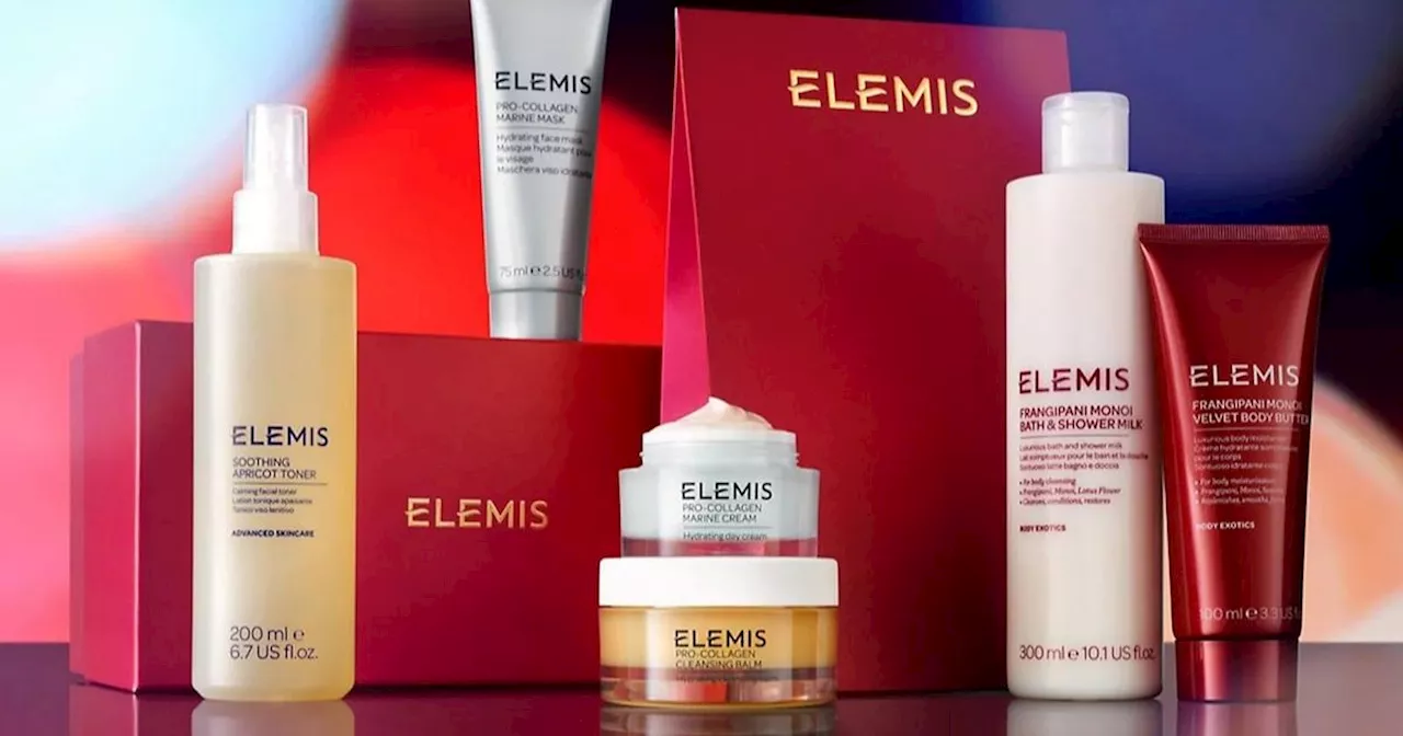 Shoppers get 70% off Elemis 'anti-wrinkle' skincare bundle worth £244