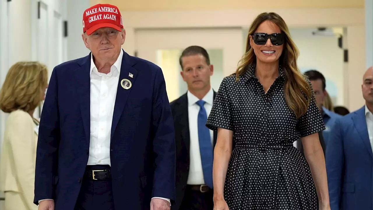 Wahlen in den USA: Trat Trump mit Melania-Double auf?