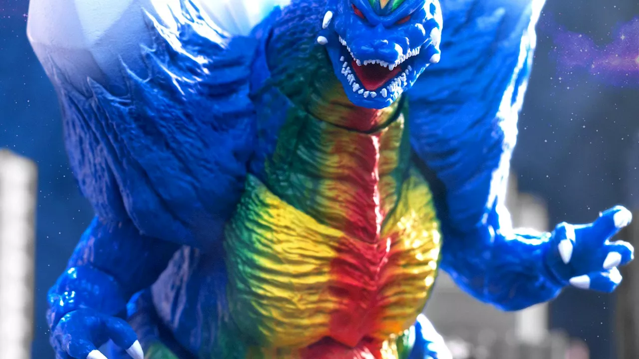 Super7 Debuts New Godzilla vs. SpaceGodzilla (Movie Poster) Figure