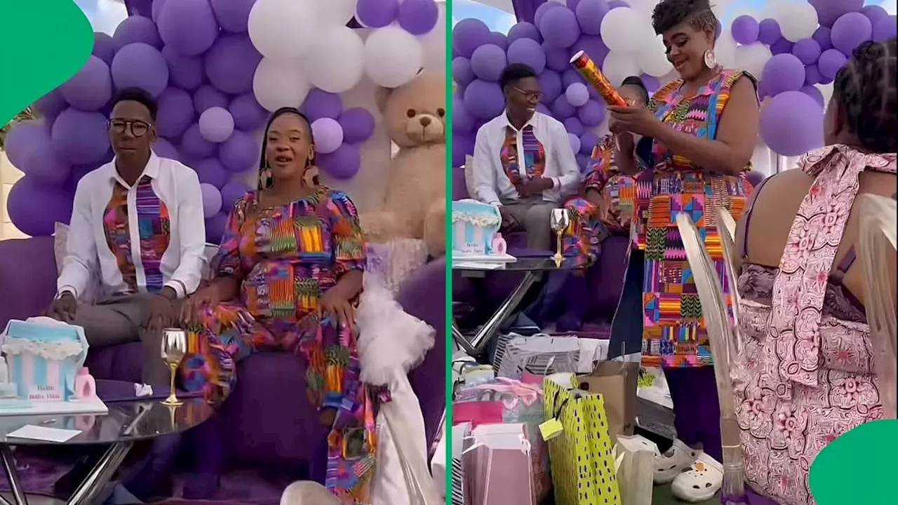 Gender Reveal Party Turns Awkward, Video Leaves South Africans in Stitches