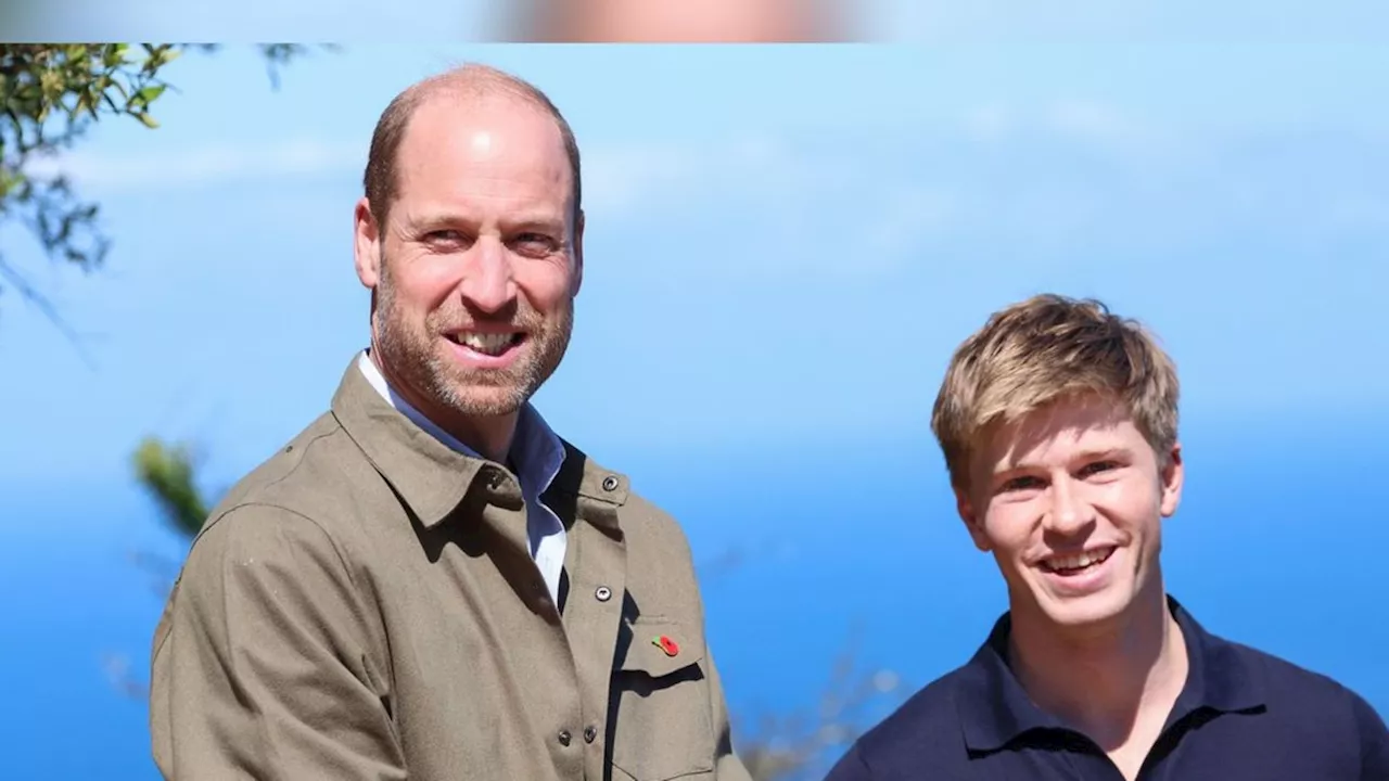 Prinz William: Royal trifft den Sohn von 'Crocodile Hunter' Steve Irwin