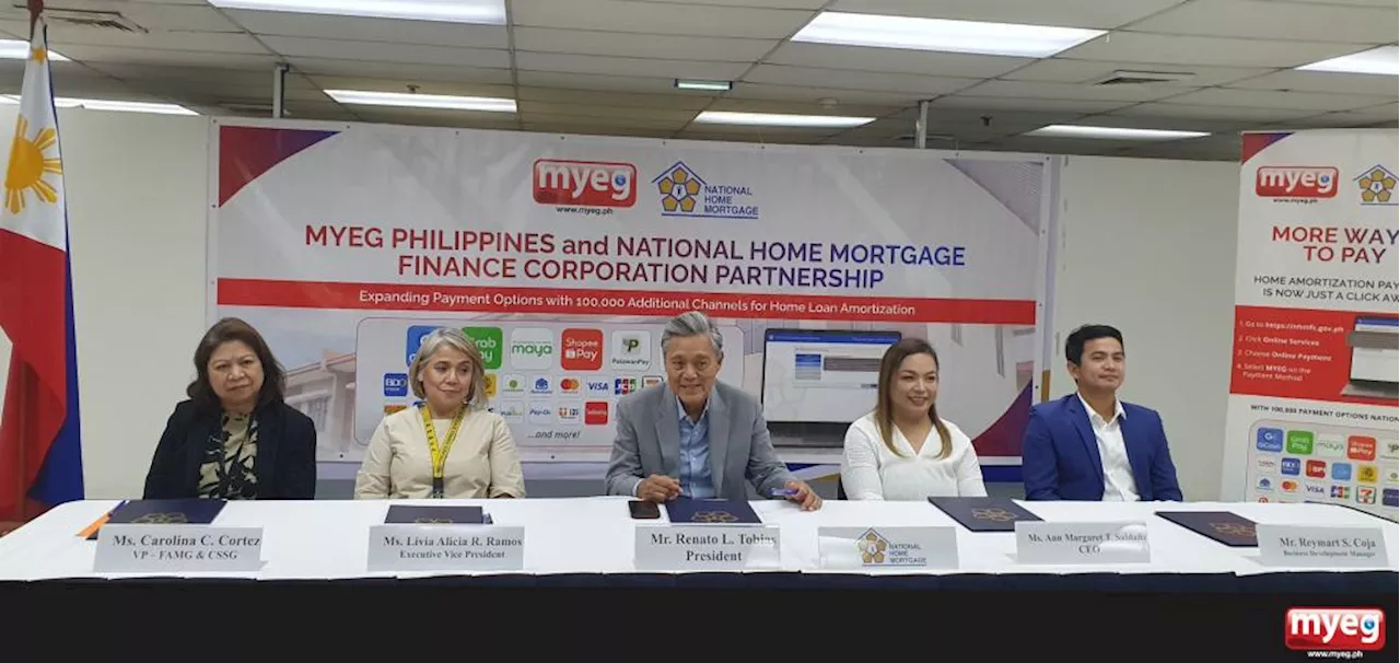 NHMFC expands online payment options to 100,000+ channels through partnership with MYEG Philippines