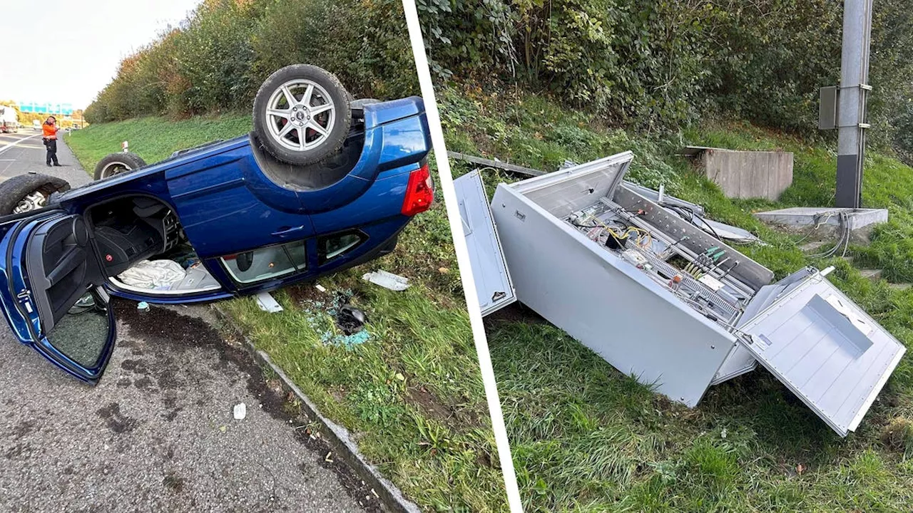 Tödlicher Selbstunfall bei Baden-West – für den Fahrer kam jede Hilfe zu spät