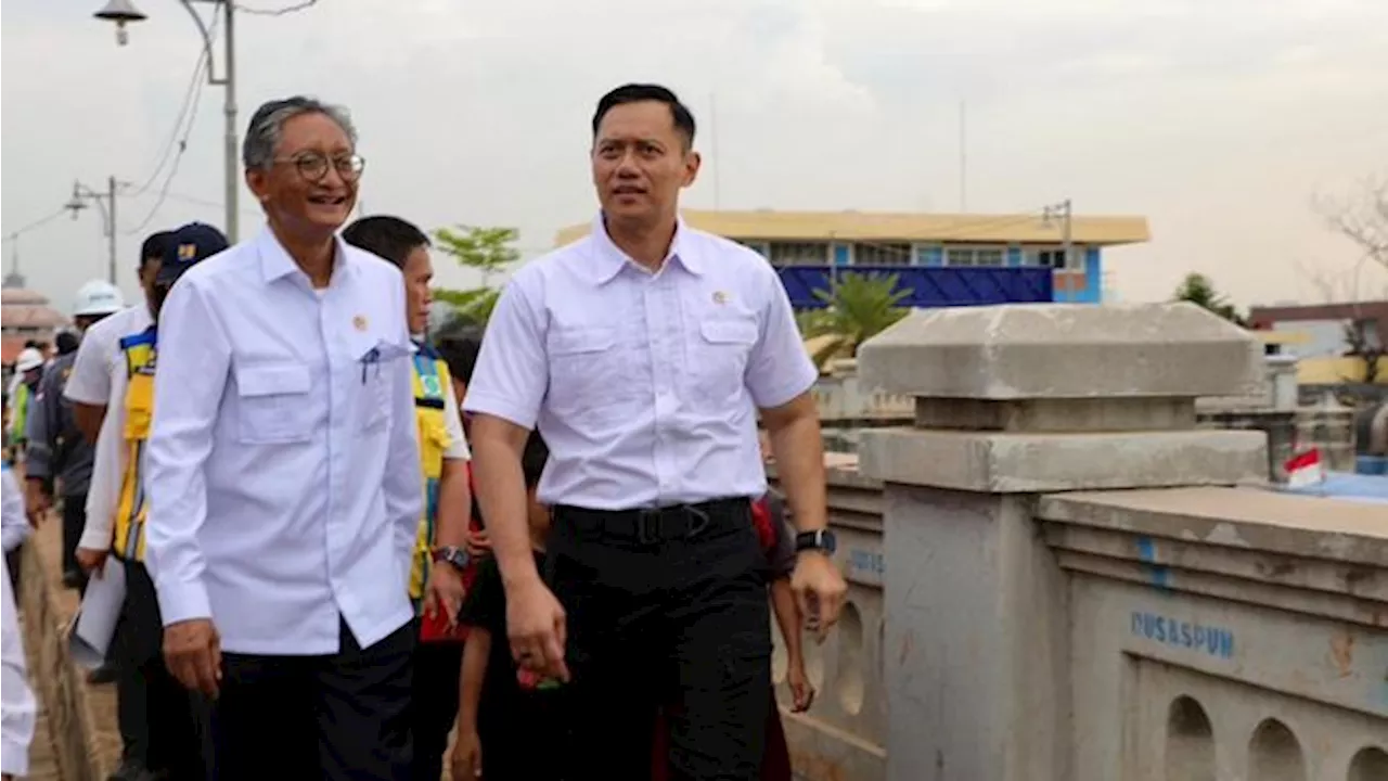 AHY dan Menteri PU Hanggodo Tancap Gas Cegah Jakarta Tenggelam