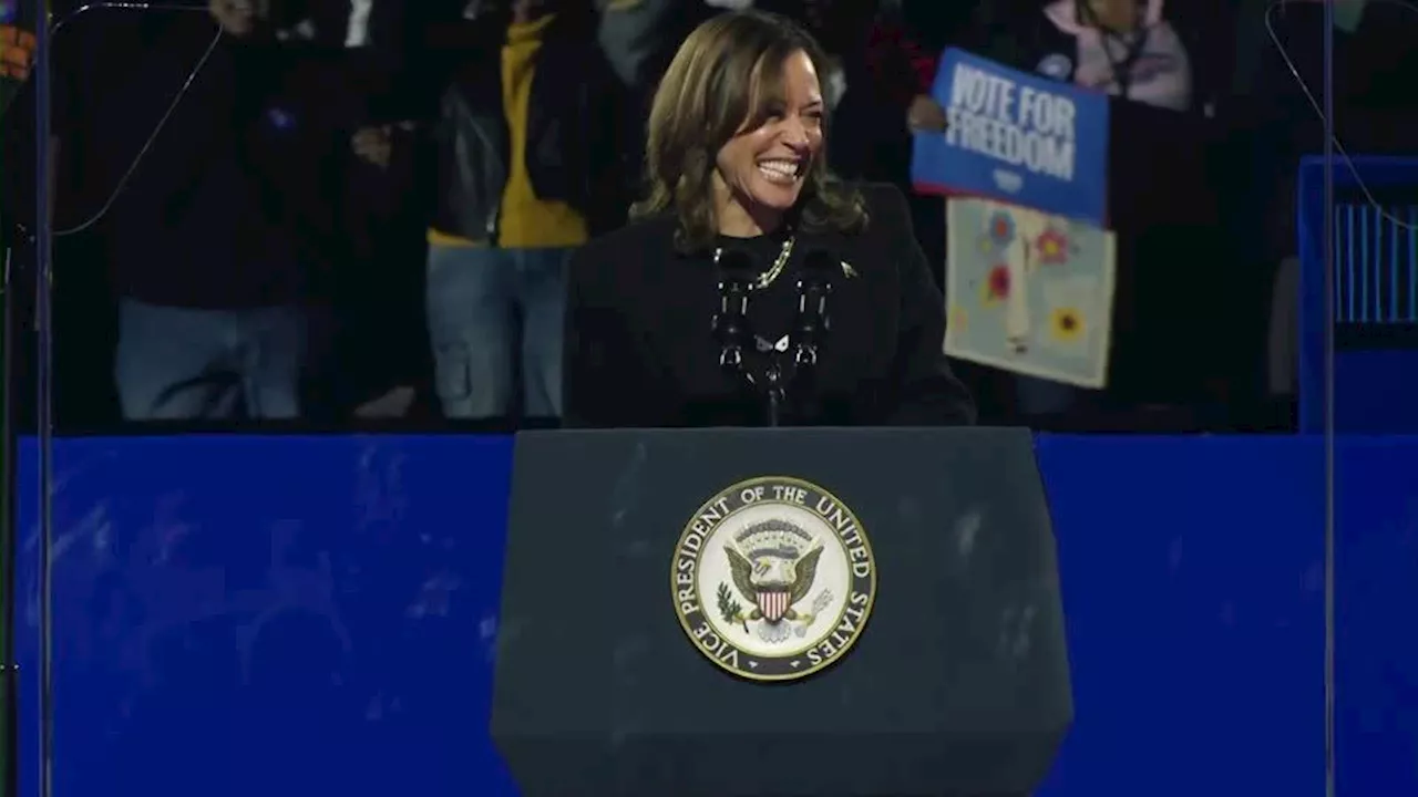 “O bastão está em nossas mãos”: Kamala encerra campanha à Casa Branca