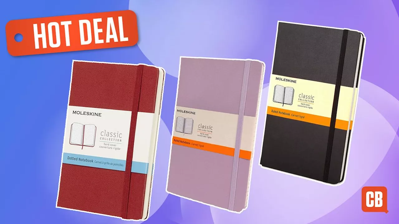 I'm surprised this rare Moleskine notebook price cut is still in action