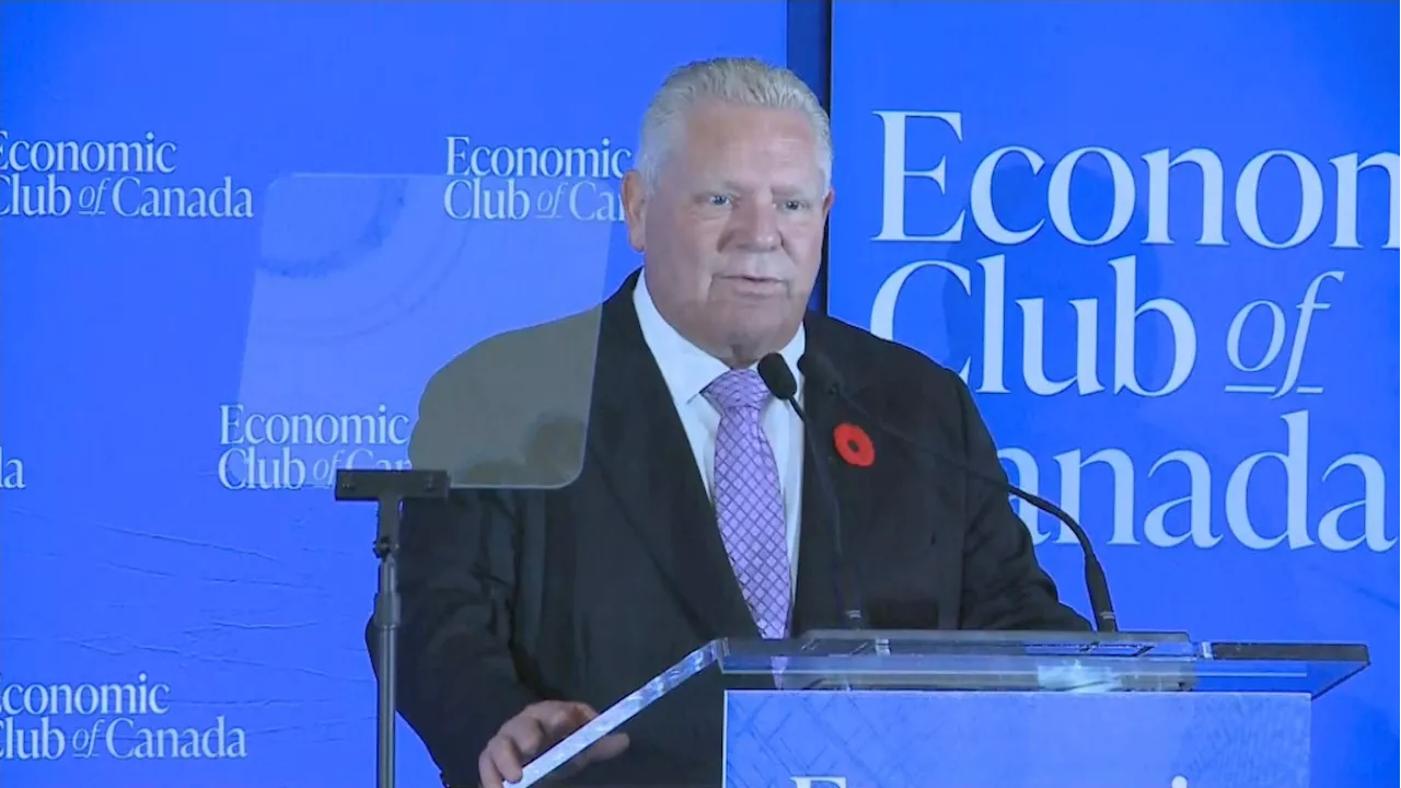 Doug Ford announces money for cops, asylum seekers in Ottawa; no new transit funds