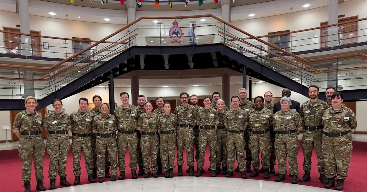 East Kilbride MP trains with military ahead of Remembrance Sunday