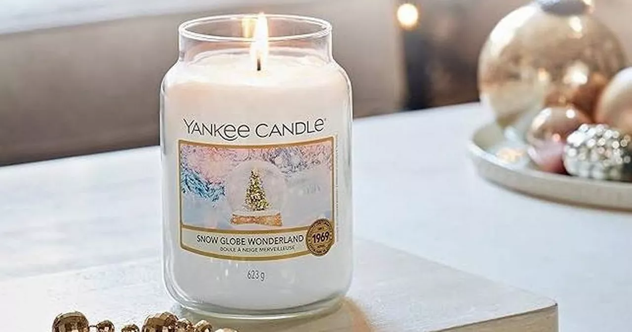 'Lovely' Yankee candle with 'winter wonderland' aroma slashed by 37% on Amazon