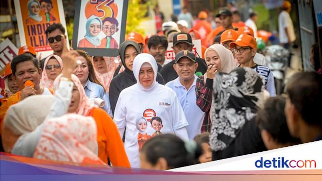 Indira Blusukan ke Tamalate Makassar, Warga Teriak 'Teruskan Kebaikan'