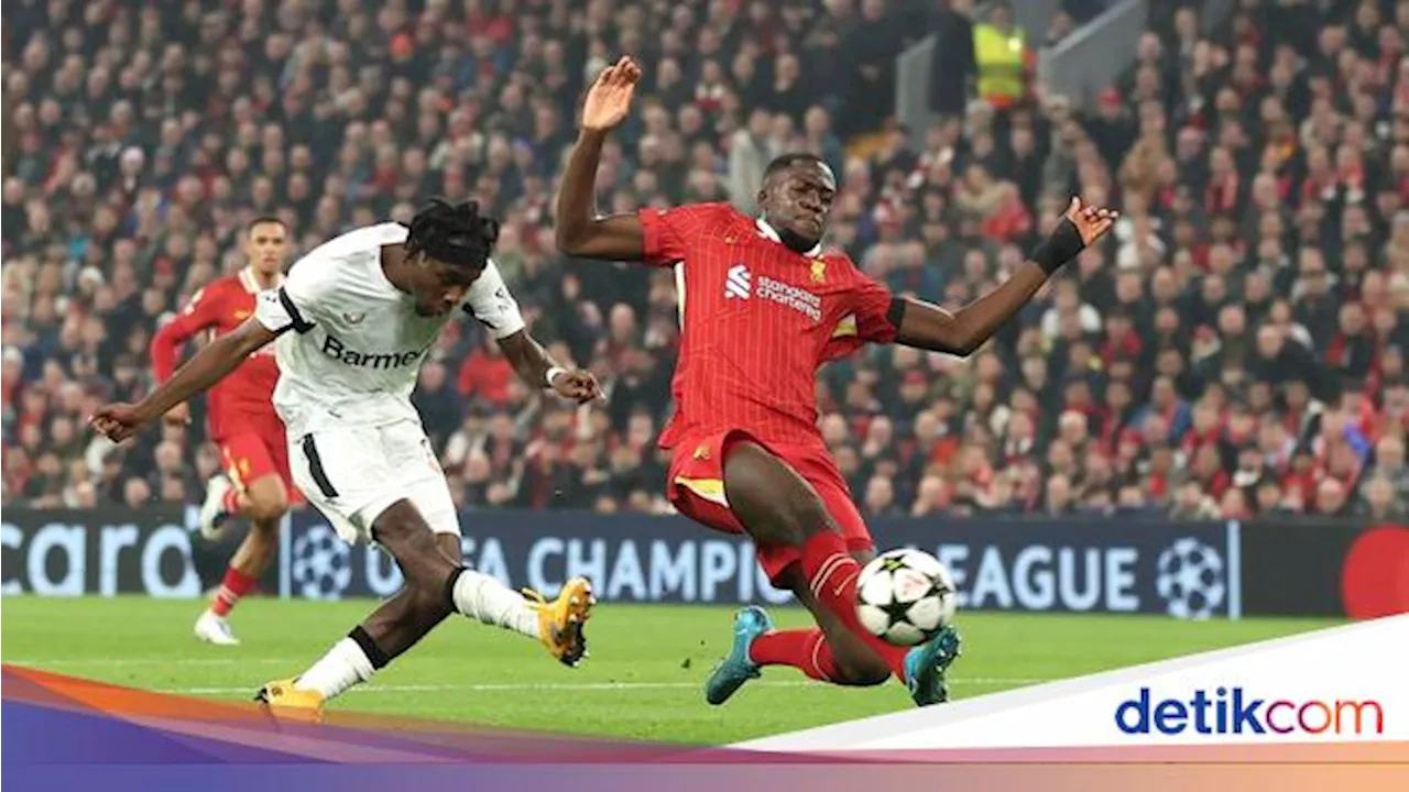 Liverpool Vs Leverkusen Tanpa Gol di Babak Pertama