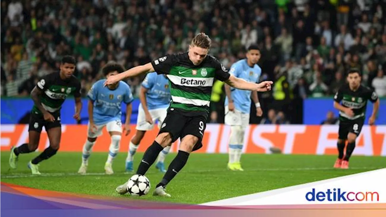 Sporting CP Vs Man City: Hat-trick Gyokeres Ganyang The Citizens 4-1