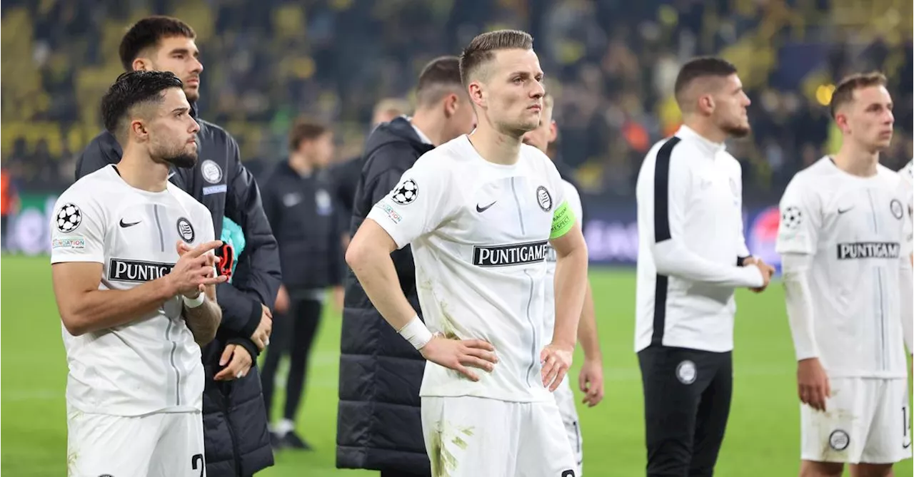 Sturm Graz scheitert auch in Dortmund