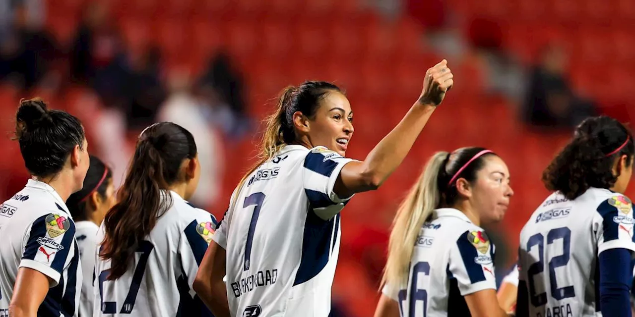 Rayadas protagonizan Liguilla femenil como rival a vencer