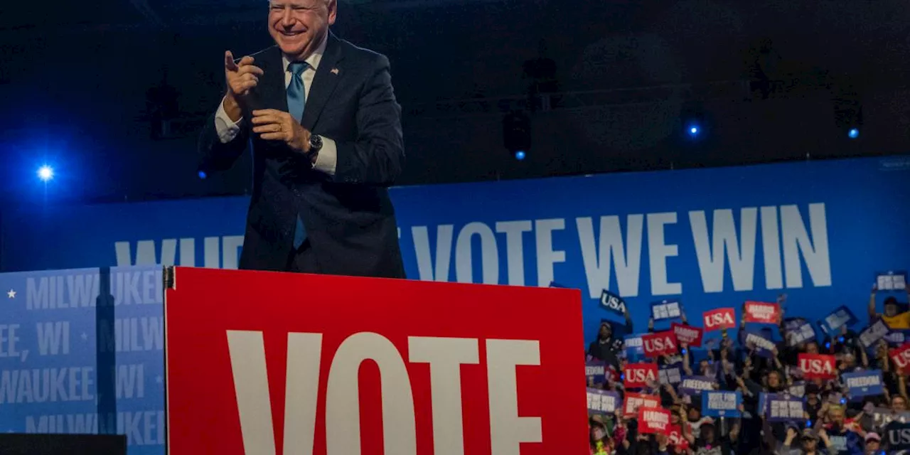 Tim Walz, compañero de fórmula de Harris, defiende la limpieza de las elecciones en EU