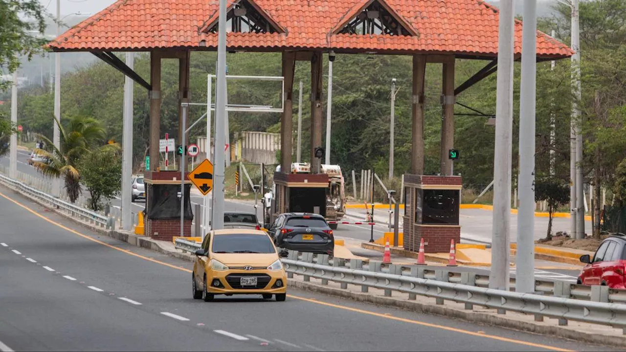 ¡Atención! Ministerio de Transporte suspende el cobro en el peaje Papiros de la Vía al Mar por los próximos seis meses