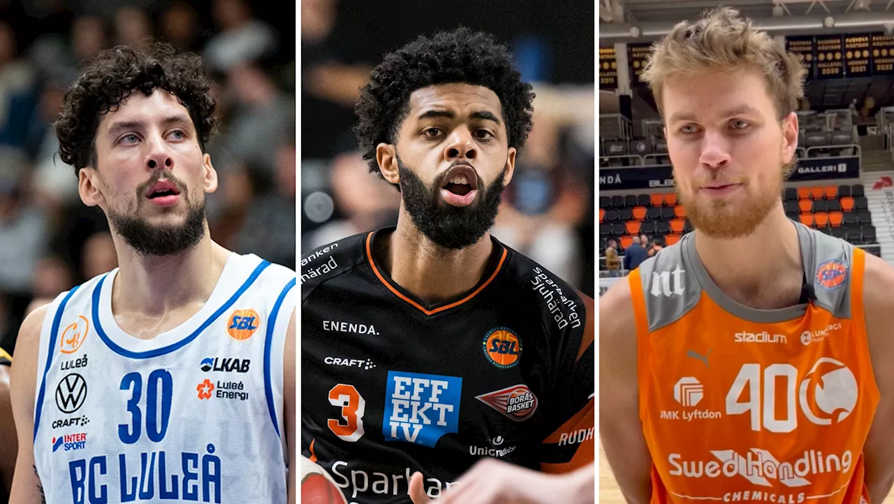 Kandidaterna till månadens spelare i SBL i oktober