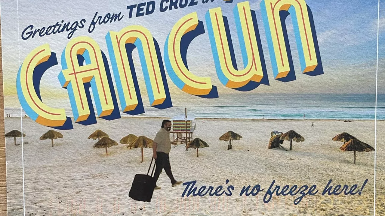 Greetings from Cancun?: Texas Dems take shot at Ted Cruz with postcard