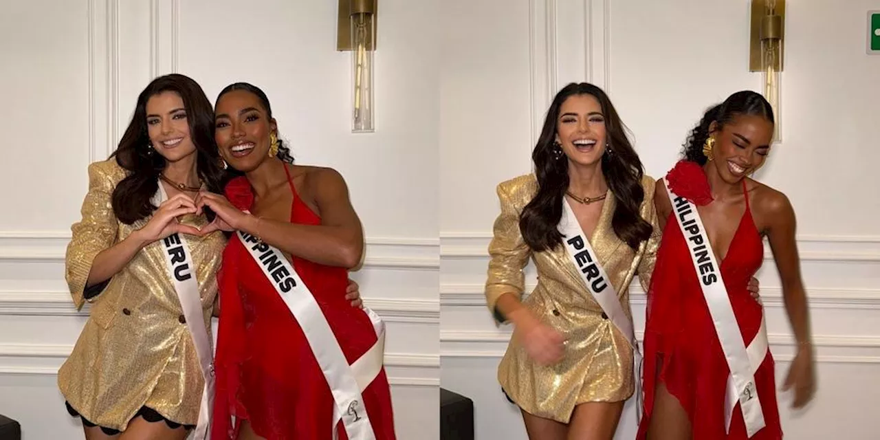 Chelsea Manalo, Peru’s Tati Calmell show strong bond ahead of Miss Universe 2024: ‘PERUPPINES’