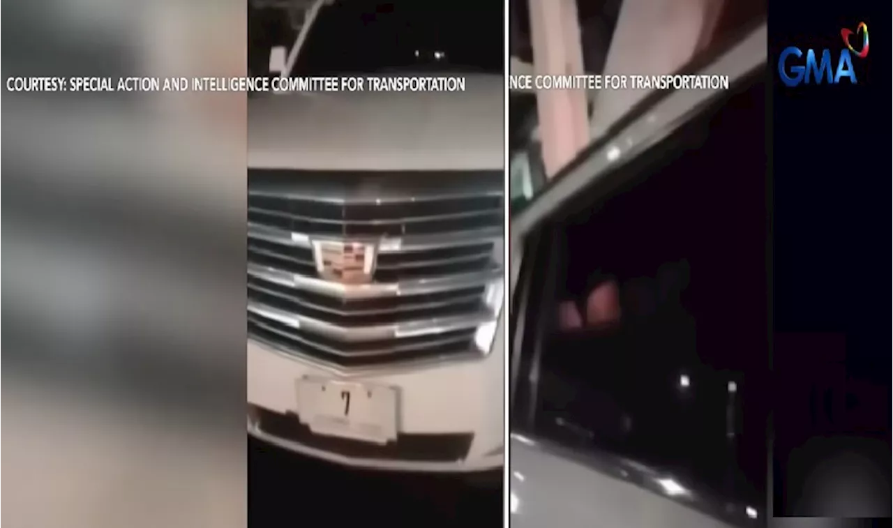 LTO: Less than 30 have car model same as SUV with fake '7' plate