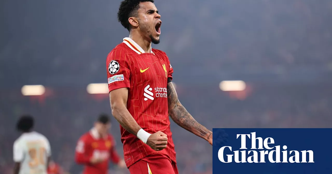 Díaz hat-trick dashes Alonso’s hopes on Champions League return to Liverpool