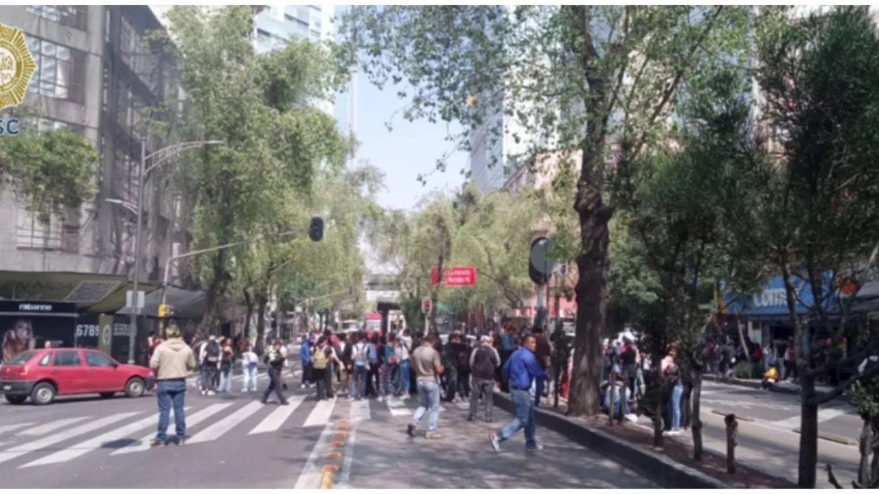 Estudiantes de la UTC realizan bloqueo en Insurgentes y colapsan el tráfico: alternativas viales