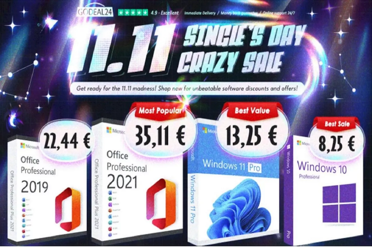 Single Day : découvrez les promos folles sur Office 2021 Pro et Windows 11 Pro 🔥