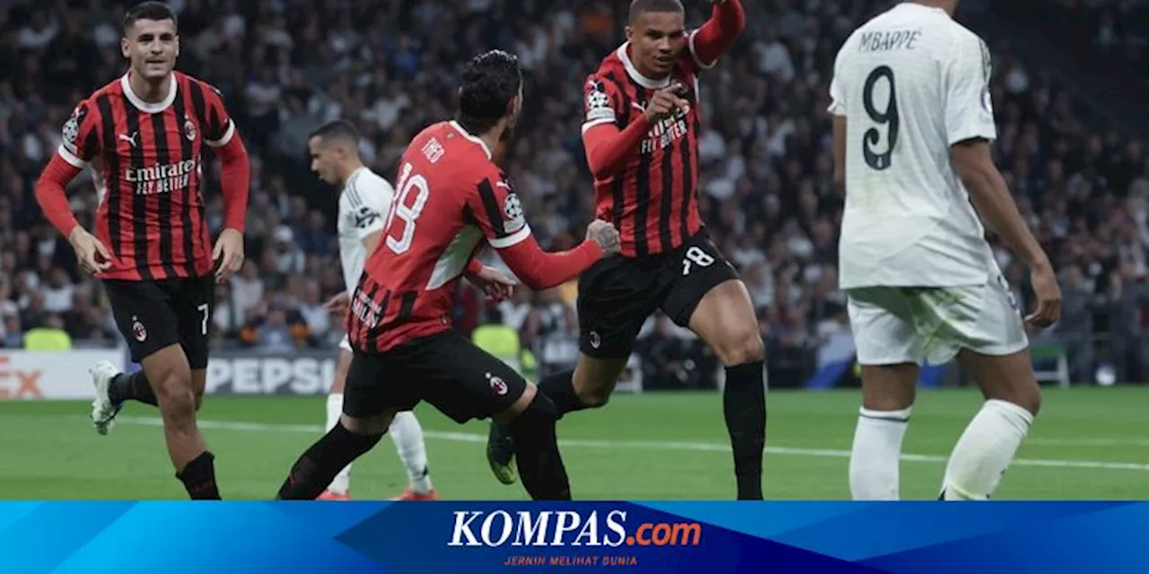 Hasil Lengkap dan Klasemen Liga Champions: Liverpool di Puncak, Milan Berjaya di Bernabeu