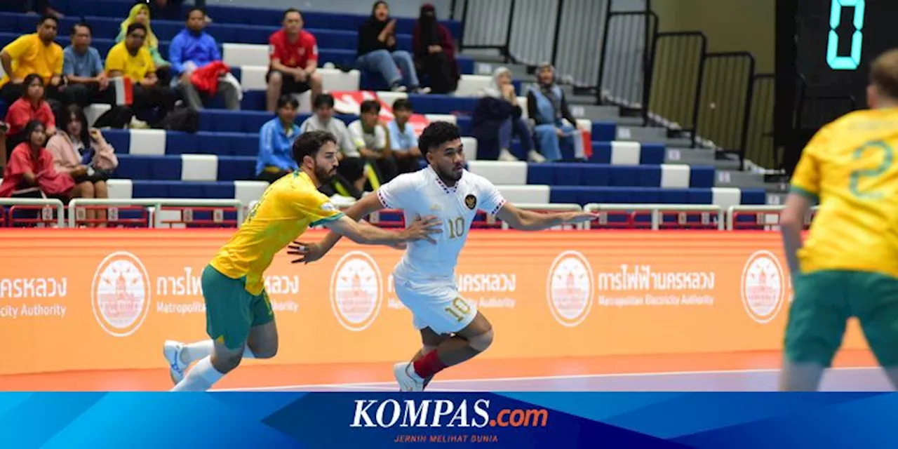 Kalahkan Australia, Timnas Futsal Indonesia ke Semifinal ASEAN Futsal Championship 2024