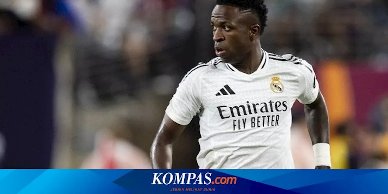 Real Madrid VS AC Milan: Ancelotti Ungkap Kesedihan Vinicius