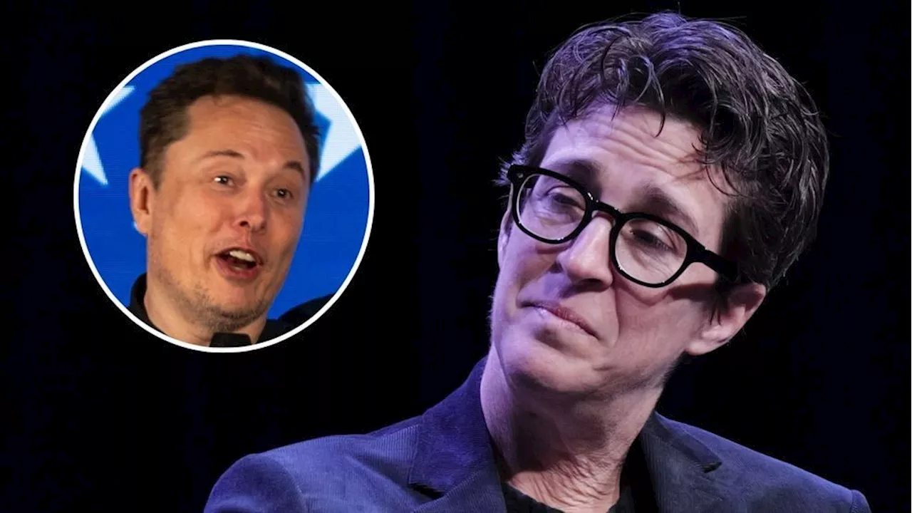 Rachel Maddow declares US should not do business with Elon Musk's companies