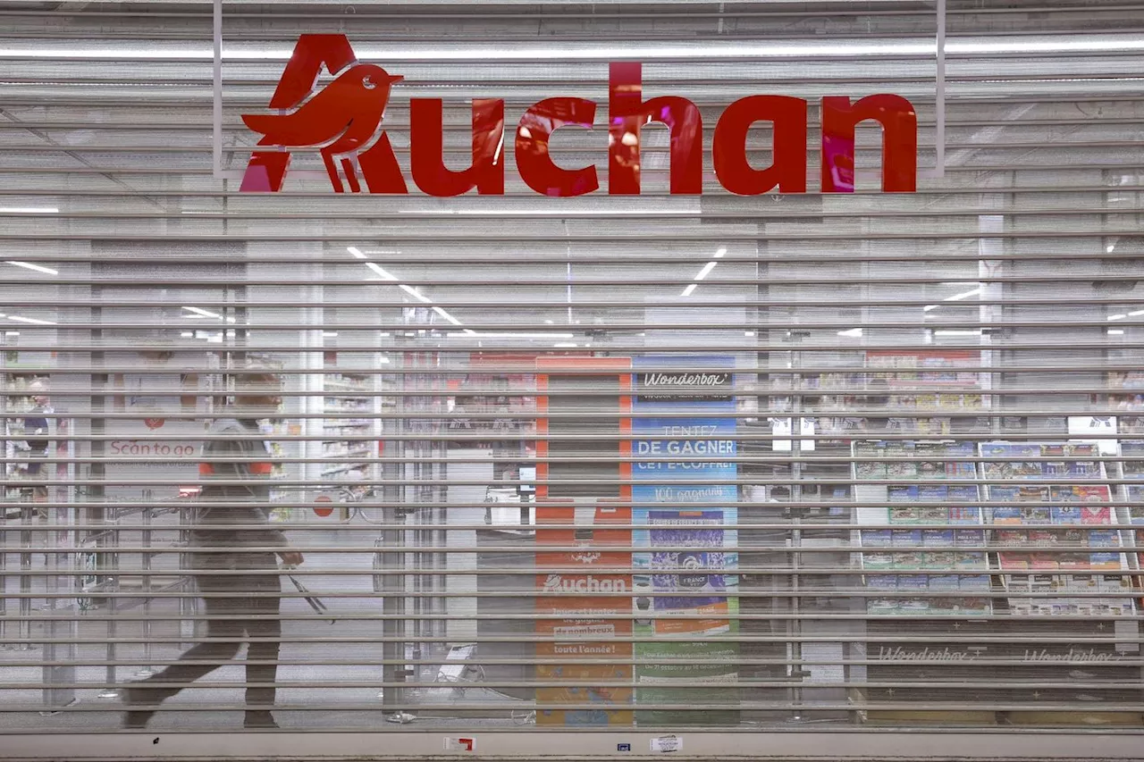 Le distributeur Auchan annonce vouloir supprimer 2.389 emplois en France