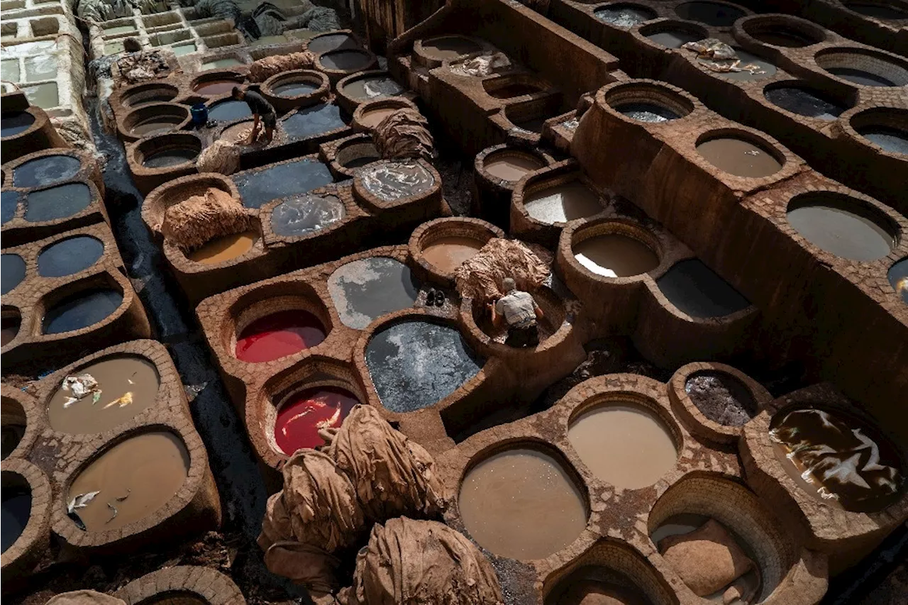 De Marruecos para el mundo: curtidurías tradicionales