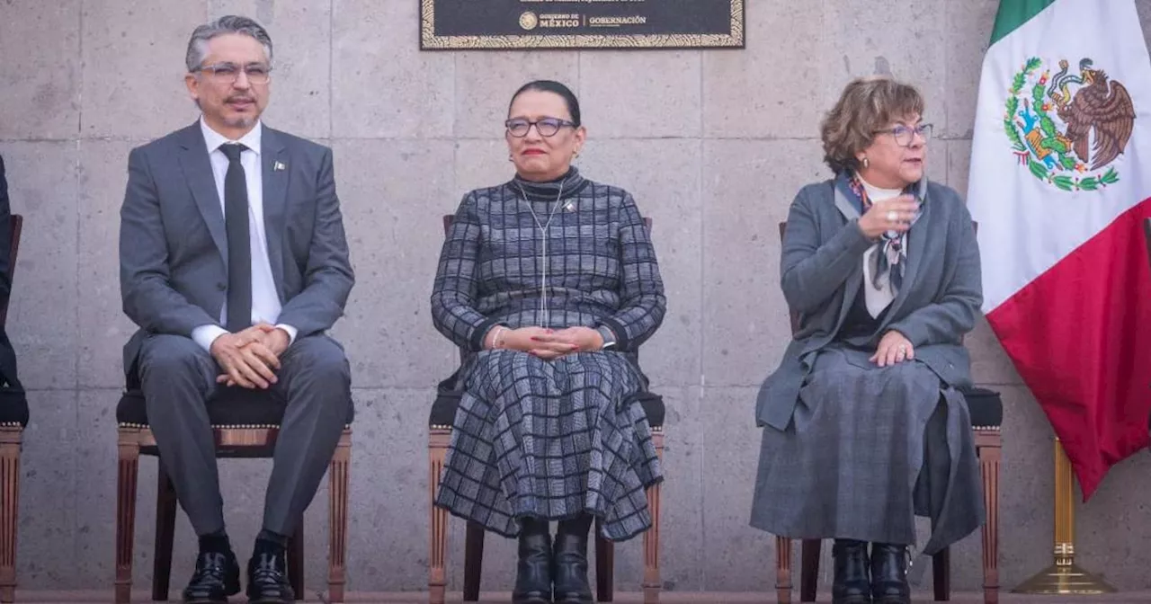 Rosa Icela Rodríguez encabeza abanderamiento a escuelas de educación básica