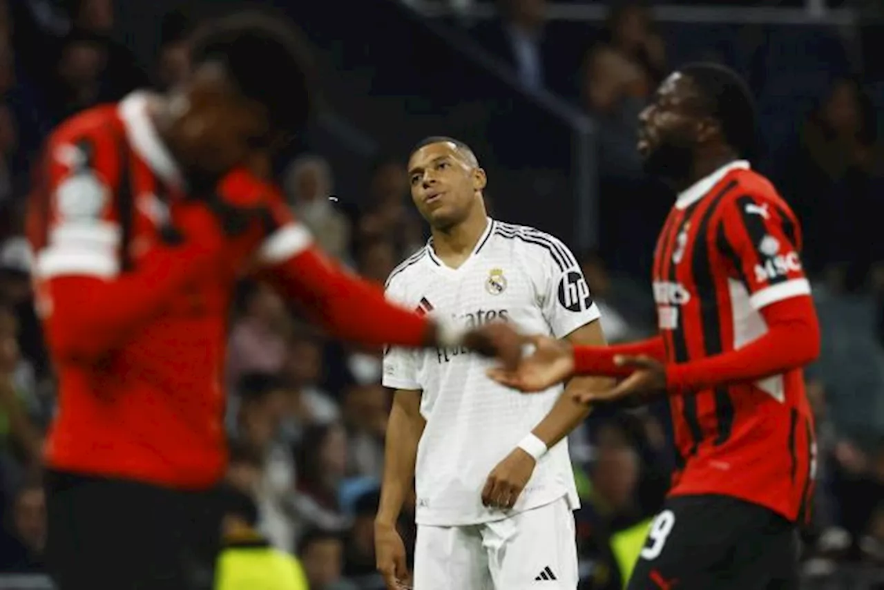 Le Real Madrid chute à domicile face à l'AC Milan en Ligue des champions