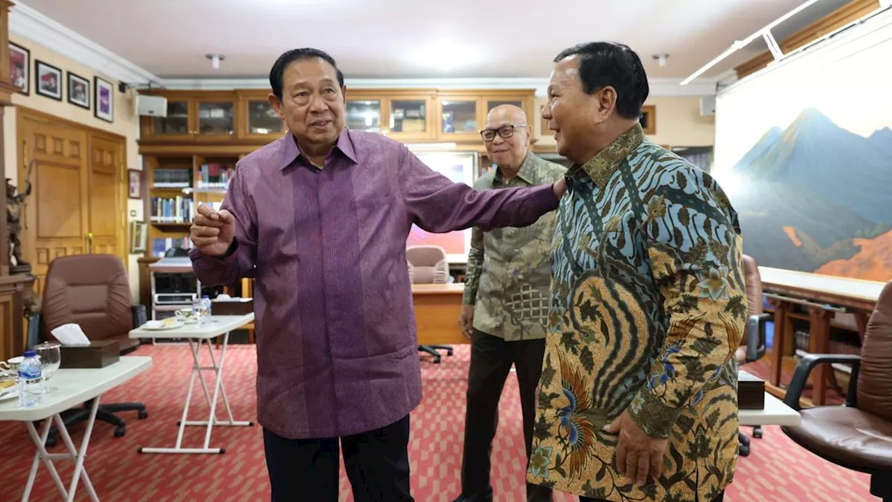 AHY Ungkap Prabowo Subianto dan SBY Saling Bertemu di Cikeas