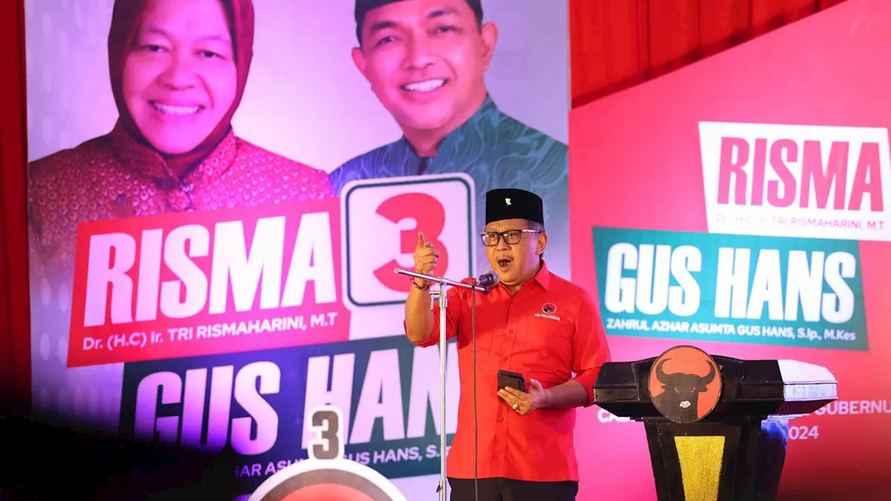 Konsolidasi di Lumajang, Sekjen PDIP Ingatkan Rakyat Pilih Pemimpin Berprestasi Seperti Risma