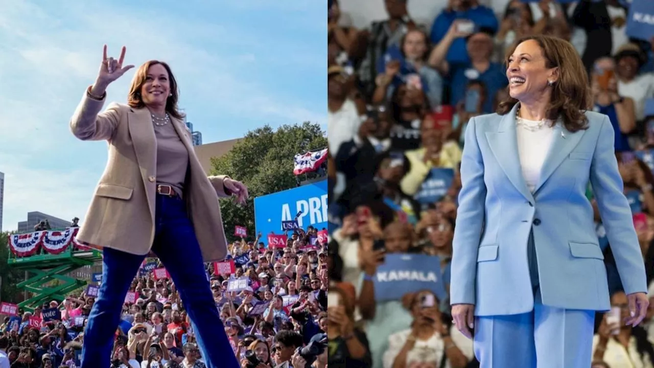 Padu Padan Setelan Blazer ala Kamala Harris Selama Kampanye Pilpres AS, Formal Bisa Semi Formal Oke