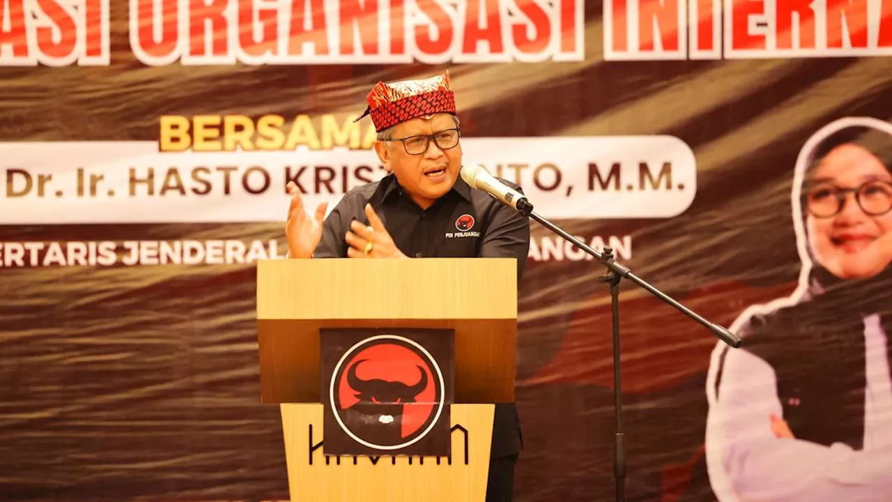 Sekjen PDIP Geber Konsolidasi Pemenangan Risma-Gus Hans di Banyuwangi