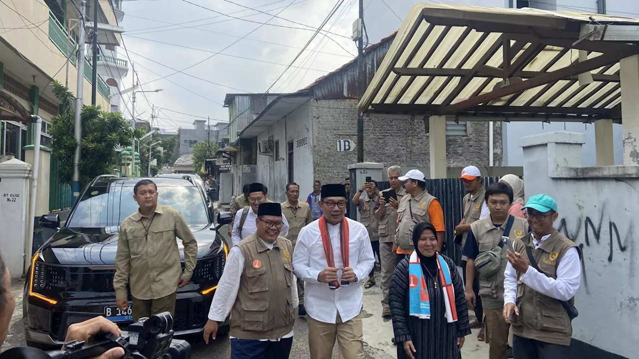 Soal Gaya Kampanye Blusukan, Ridwan Kamil: Bukan Soal Jumlah, tapi Menyentuh Hati