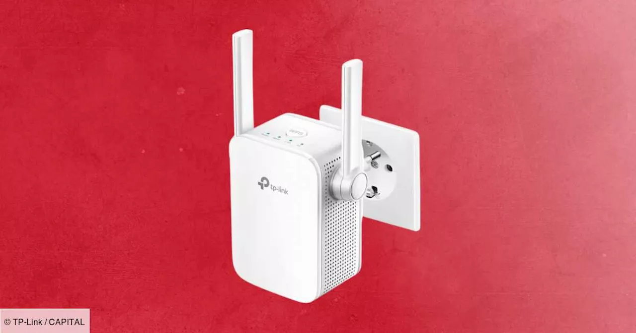 Ce répéteur WiFi populaire, noté 4,2/5 par plus de 6.500 avis, est désormais à moins de 30 euros sur Amazon