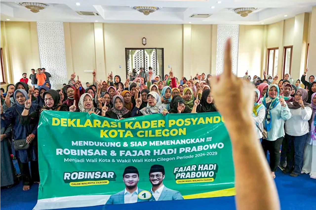 Kader Posyandu Cilegon Deklarasikan Dukungan untuk Robinsar-Fajar