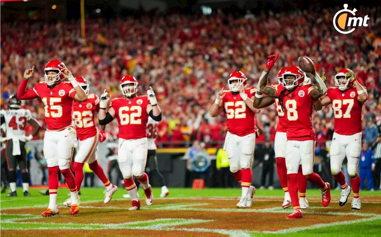 ¡Invencibles! Chiefs conservan invicto a costa de unos Buccaneers respondones