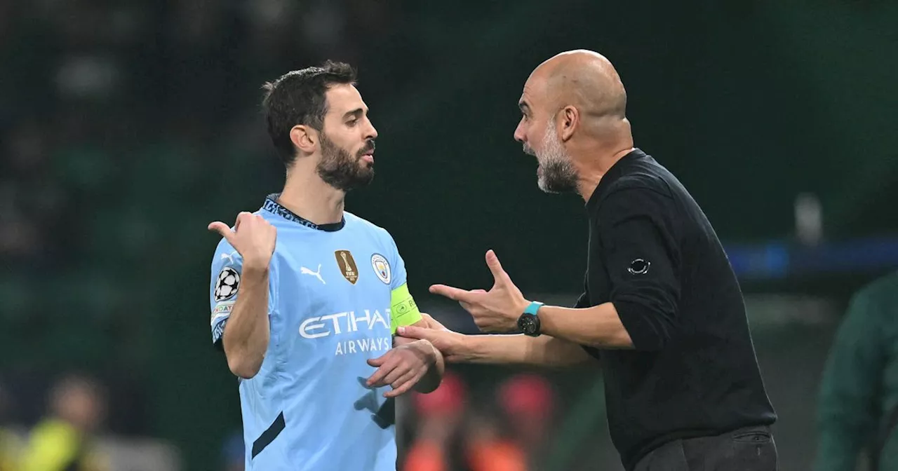  Pep disagrees with Bernardo over Man City display