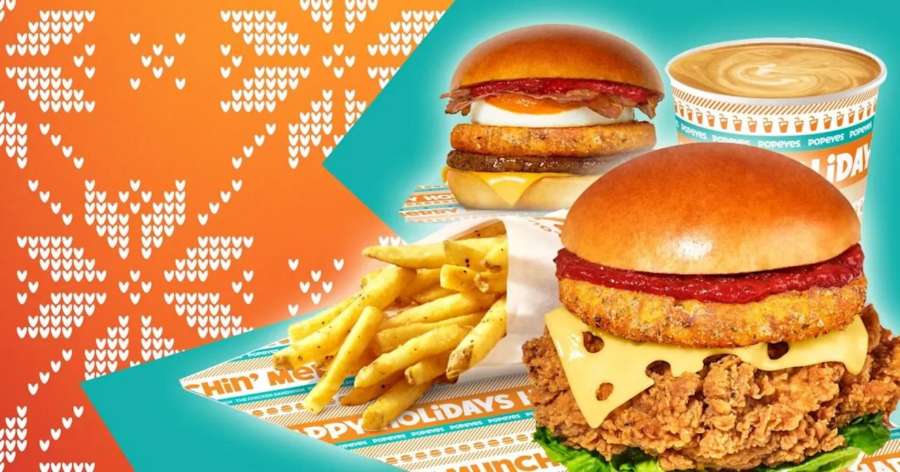 US fast food chain ‘better than McDonald’s' launches its first ever UK Christmas menu