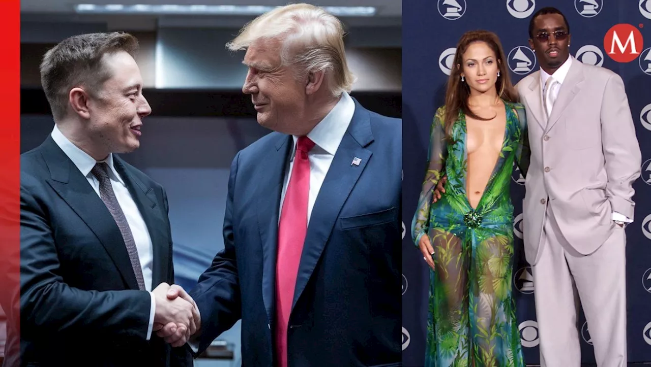 Elon Musk: ¿Por qué J.Lo nunca advirtió sobre Diddy... pero ahora sí lo hace sobre Trump?