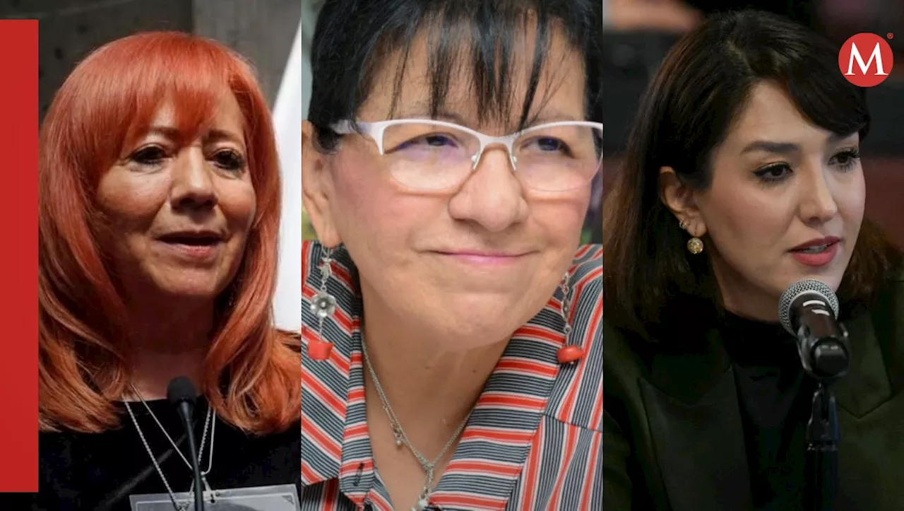 Paulina Hernández, Rosario Piedra y Nashieli Ramírez, en terna para presidir la CNDH