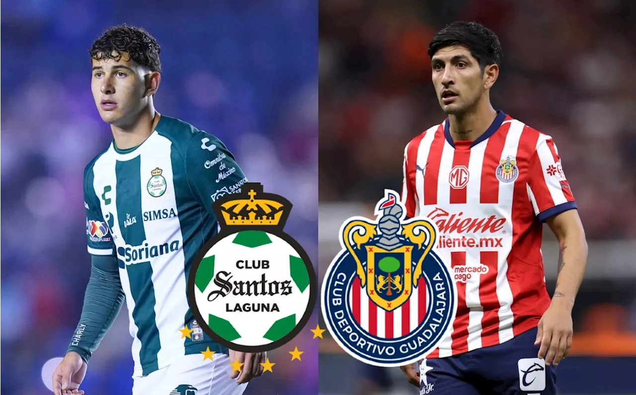 Santos vs Chivas: ¿Dónde y a qué hora VER partido HOY de la Liga MX 2024?